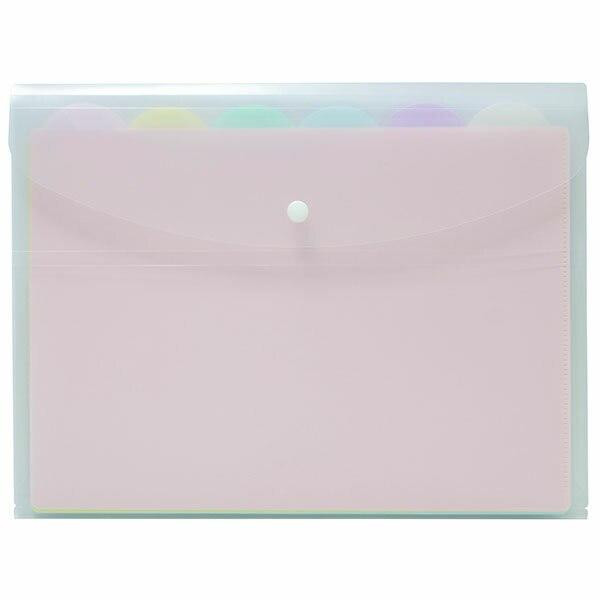 Marbig Document Wallet6 Files Pastel X CARTON of 6 2015095
