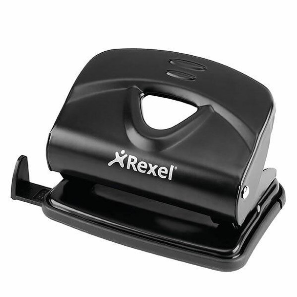 Rexel Punch 2 Hole 10 Sheet V210 Black 2100759