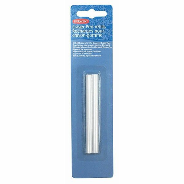 DERWENT Eraser Pen Refill Pack2 X CARTON of 12 2301966