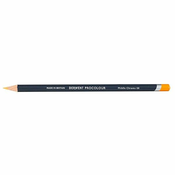 DERWENT Procolour Pencil Middle Chrome 08 X CARTON of 6 2302440