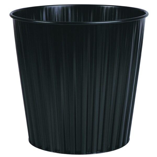 Esselte Elements Bin 15 Litre Fluteline Metal Black 30492