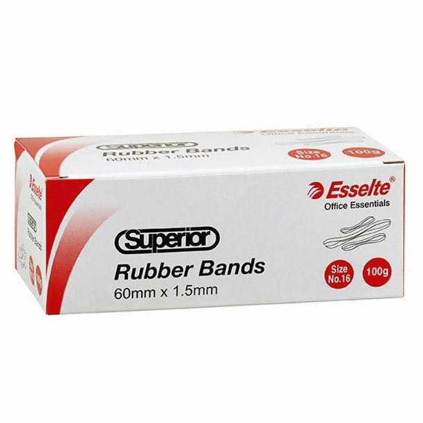 Esselte Superior Rubber Bands Size 16 37784