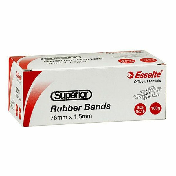 Esselte Superior Rubber Bands Size 18 37790