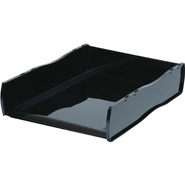 Esselte Nouveau Document Tray Black 46795