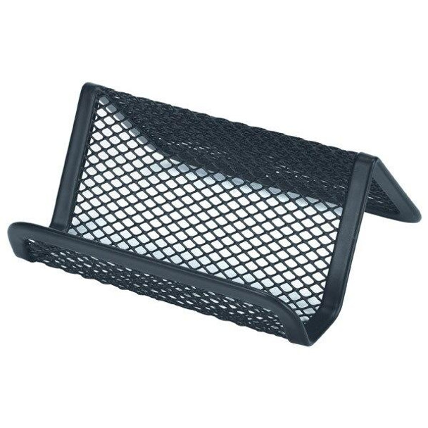 Esselte Mesh Business Card Holder Black 47548