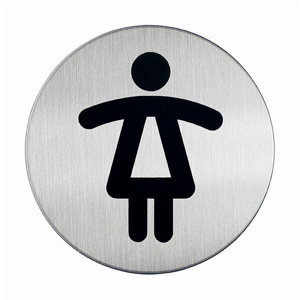 DURABLE Pictogram Wc Women 83mm 490423
