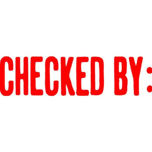 Xstamper Cx-Bn 1048 Checked By Red 5010482