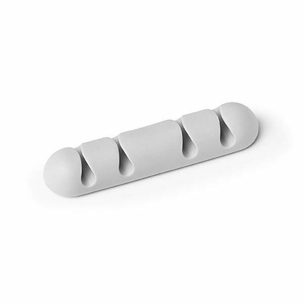 DURABLE Cavoline Self-Adhesive Cable Clips 4, Grey X CARTON of 10 504010 DURABLE Cavoline Self-Adhesive Cable Clips 4, Grey X CARTON of 10 504010