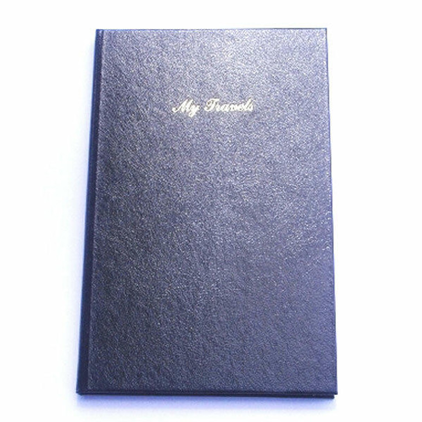 CUMBERLAND Trip Book Leathergrain 175 X 105mm Black 510110