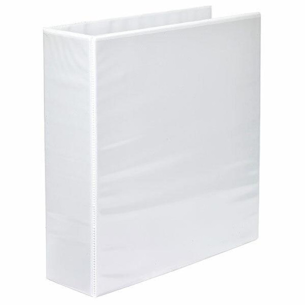 Marbig Clearview Insert Binder A4 65mm 4d White X CARTON of 15 5446508