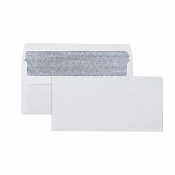 CUMBERLAND Self Seal Secretive Envelope 80gsm Dl 110 X 220mm White Box500 603213