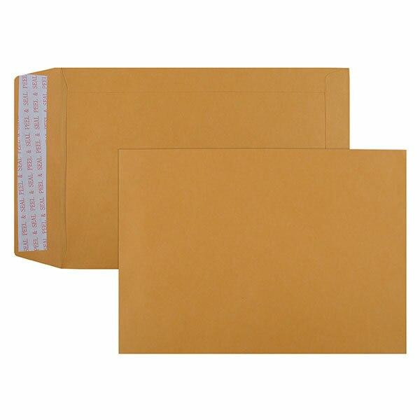 CUMBERLAND Strip Seal Pocket Envelope 85gsm C5 229 X 162mm Gold Box500 606322