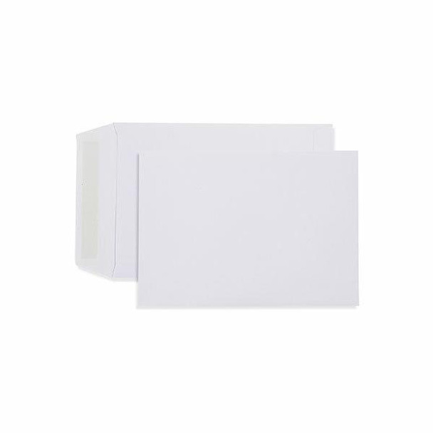 CUMBERLAND Strip Seal Pocket Envelope 80gsm B5 250 X 176mm White Box250 607331