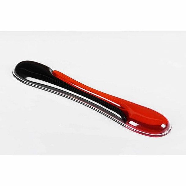 Kensington Gel Series Wrist Rest For Keyboards- Red/Black 62398