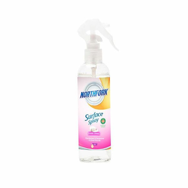 NORTHFORK Air Freshener Disinfectant Fresh Linen 250ml X CARTON of 12 633012908