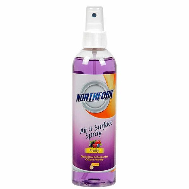 NORTHFORK Air Freshener Disinfectant Fruity 250ml X CARTON of 12 633012910