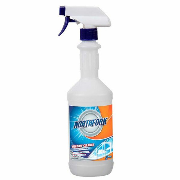 NORTHFORK Window And Glass Cleaner 750ml Decanting Bottle X CARTON of 12 634019900