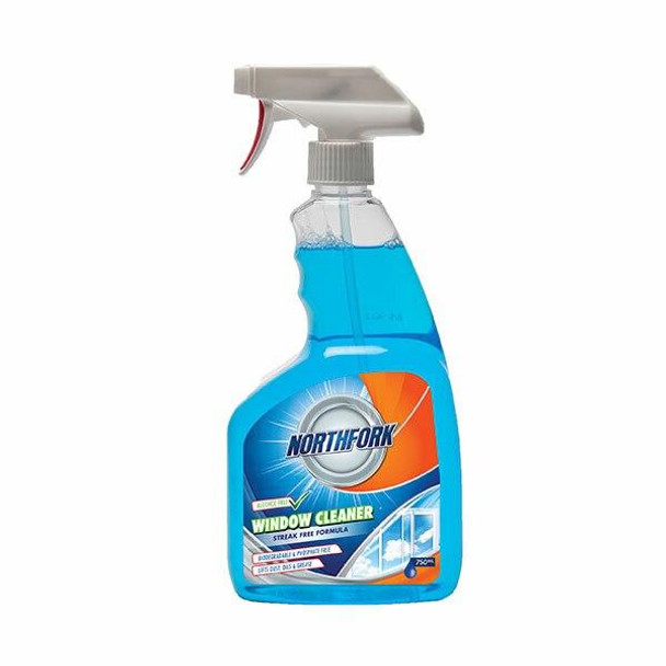 NORTHFORK Window And Glass Cleaner Alcohol Free 750ml X CARTON of 12 634020400