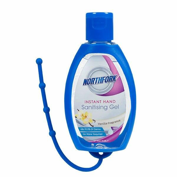 NORTHFORK Hand Sanitising Gel 70ml With Silicone Case 635090210