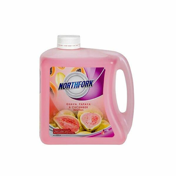 NORTHFORK Liquid Hand Wash Guava Pomegranate Cucum 2 Litre X CARTON of 3 635163844