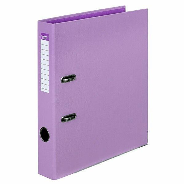 Colourhide Half Lever Arch File Pe A4 Purple X CARTON of 15 6801019J