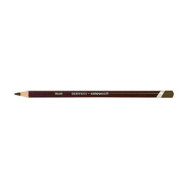 DERWENT Coloursoft Pencil Brown C510 X CARTON of 6 701003