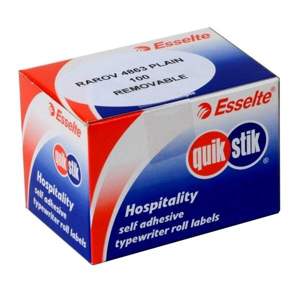 Quikstik Label Dispenser Address Oval 48x63mm 80114R