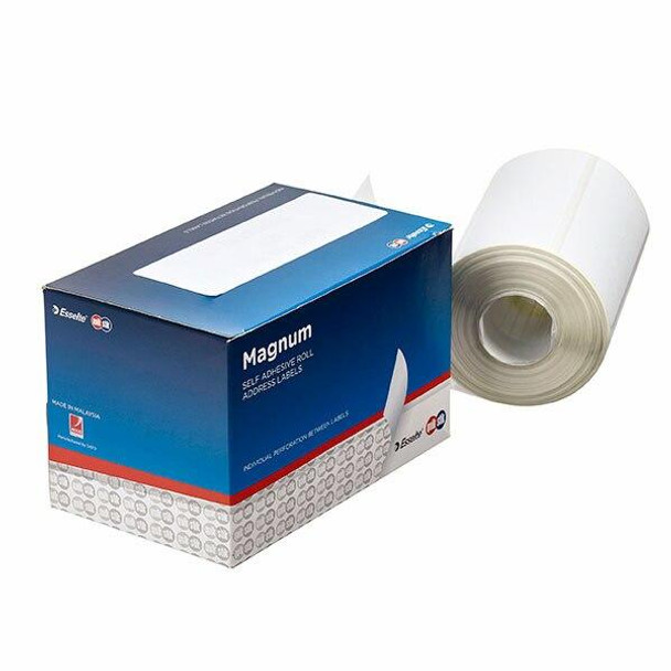 Quikstik Label Dispenser Magnum Roll 103x36mm Wht 500 Labels 80166RPM