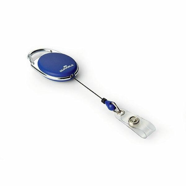 DURABLE Name Badge Reel Style 80cm Blue 832407