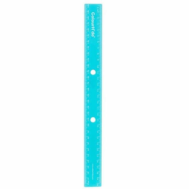 Colourhide Bindermate Ruler 30cm X CARTON of 6 9753032J