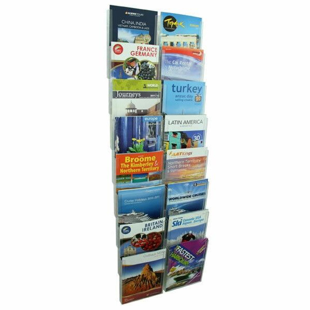 Esselte Cliplock Brochure Holder A4 8t-16 Com ESSCLIPKIT1