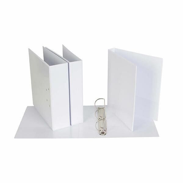 Ecowise Insert Binder A4 3d 25mm White X CARTON of 27 IB313253DWH