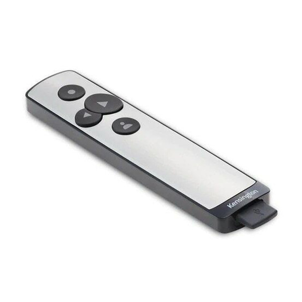 Kensington Powerpointer Wireless Presentation Remote Black/Silver K75241WW