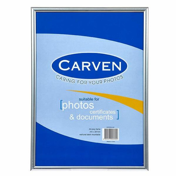 Carven Document Frame Silver A4 X CARTON of 6 QFWDSILVA4