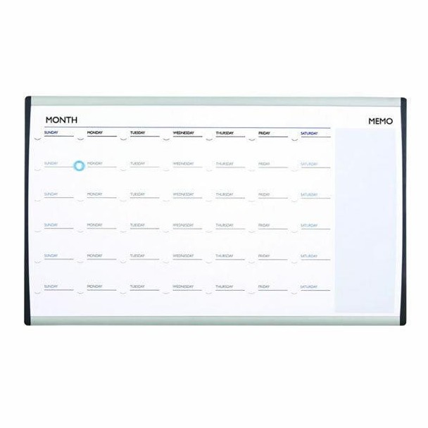 Quartet Planner Board Month Arc Cubicle 460x760mm QTARCCP3018