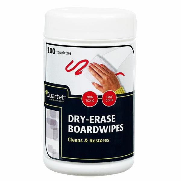 Quartet Dry-Erase Boardwipes 100Pack QTBOARDWIPE50