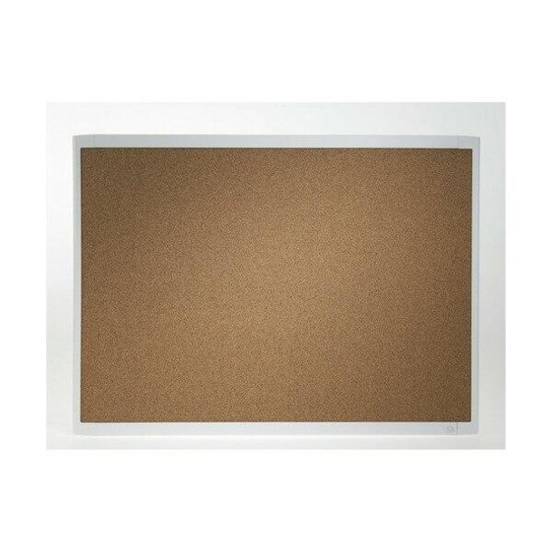 Quartet Corkboard White Frame 430x580mm X CARTON of 4 QTMHOB1723