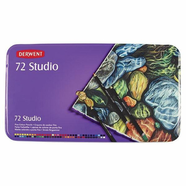 DERWENT Studio Pencil Tin 72 R32200