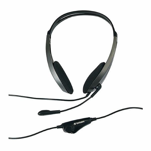 Verbatim Headset With Micronrophone 41646
