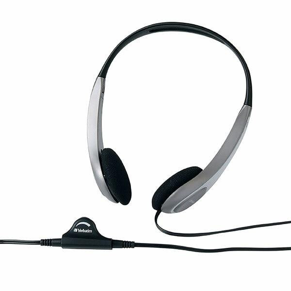 Verbatim Headset With Volume Control 41645