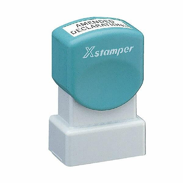 XSTAMPER CUST N04 PRE INK STAMP SIZE 16 N04