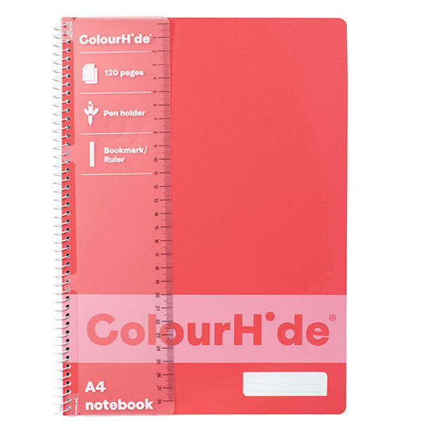 Colourhide Notebook A4 120page Watermelon X CARTON of 10 1719418J