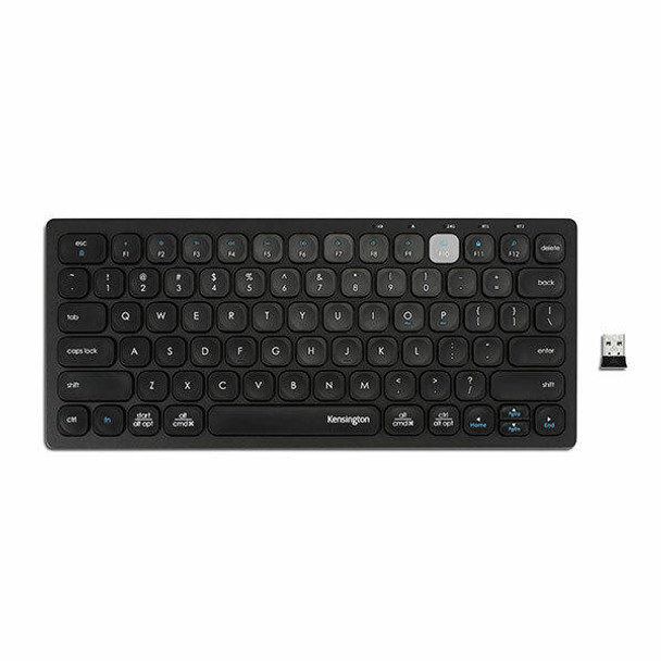 Kensington Mutli Device Dual Wireless Keyboard Black K75502US