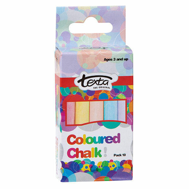 TEXTA Chalk Colours Pack10 50264