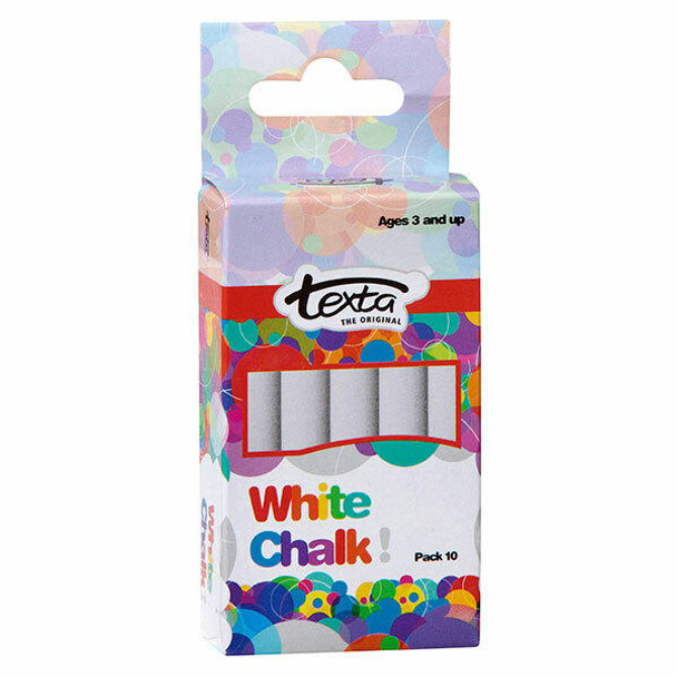 TEXTA Chalk White Pack10 50263