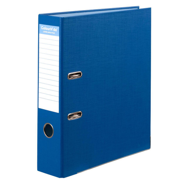 Colourhide Lever Arch File Pe A4 Classic Blue X Carton of 6 : 6802031J 