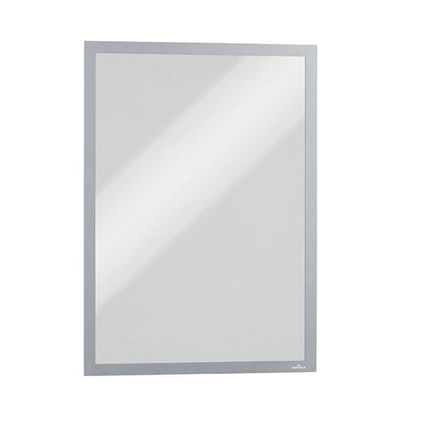 DURABLE Duraframe Magnetic A3 Silver Pack5 X CARTON of 3 486823