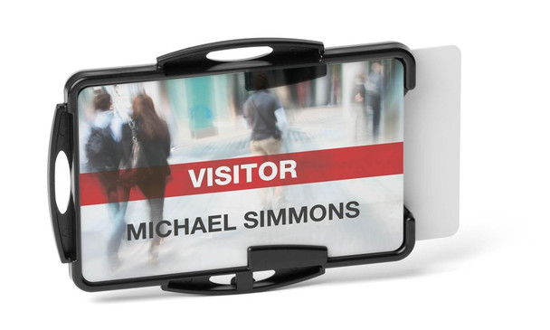 DURABLE Id/Security Card Holder 2 Cards  Box10 : 898901 