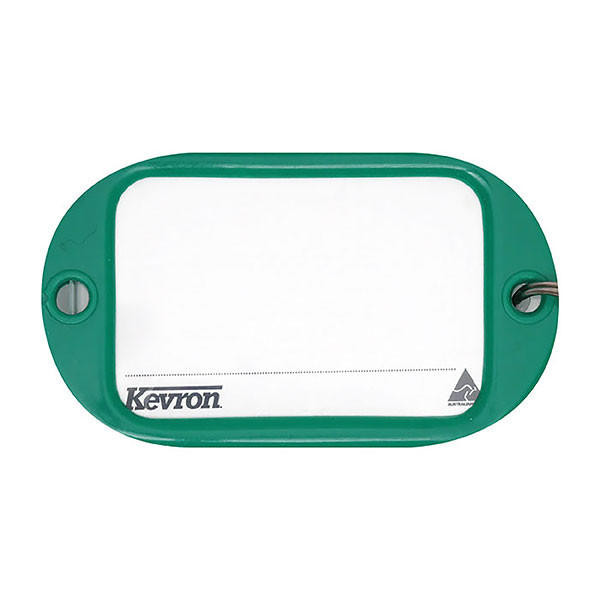 Kevron ID10 Keytags Jumbo Green Bag 50 46934