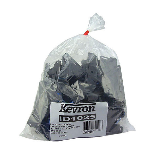 Kevron ID1025 ID Card Holder Rotating Black Bag 25 46769